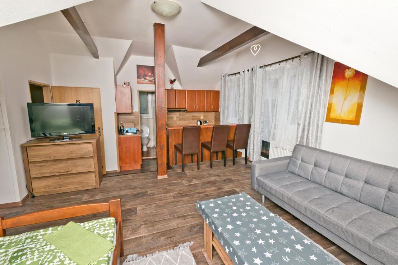 Penzion Pod Svahem Železná Ruda Exterior foto